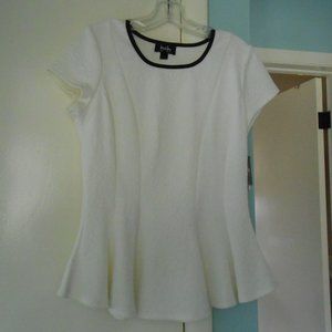 BY & BY Ladies Peplum Top